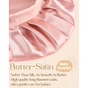 image:imageYANIBEST 2 PCS Soft Satin Bonnet Overnight Protection Kids Toddler Baby  Buttersatin Sleep Cap Reduce Frizz Maintain Moisture Curly Natural Hair Infant Newborn Girls BoysHot Pink