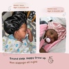 image:imageYANIBEST Baby Satin Bonnet Sleep Cap  Double Layer Reversible Adjustable Silky Satin Cap for Infant Toddler636 MonthsHot PinkPink