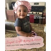 image:imageYANIBEST Baby Satin Bonnet Sleep Cap  Double Layer Reversible Adjustable Silky Satin Cap for Infant Toddler636 MonthsHot PinkPink