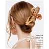 image:imageYanibest Elegant Bow Hair Claw Clips Stylish Large Hair Clips  Chic Hair Styling Accessories for Women Thin and Thick Hair Holiday Gift for Teen Girls