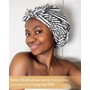 image:imageYanibest Shower Cap for Women Reusable Waterproof Adjustable Hair Cap  NonSlip Durable amp Cute Washable Bath Hair HatStripe