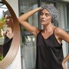image:imageYanibest Shower Cap for Women Reusable Waterproof Adjustable Hair Cap  NonSlip Durable amp Cute Washable Bath Hair HatStripe