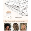 image:imageYanibest Shower Cap for Women Reusable Waterproof Adjustable Hair Cap  NonSlip Durable amp Cute Washable Bath Hair HatWhite Dot