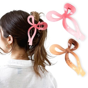 image:imageYanibest Elegant Bow Hair Claw Clips Stylish Large Hair Clips  Chic Hair Styling Accessories for Women Thin and Thick Hair Holiday Gift for Teen Girls